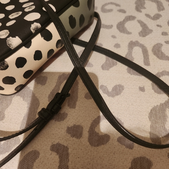 Marc Jacob Dot Multicolor Orange Black White Green Crossbody - Picture 5 of 13